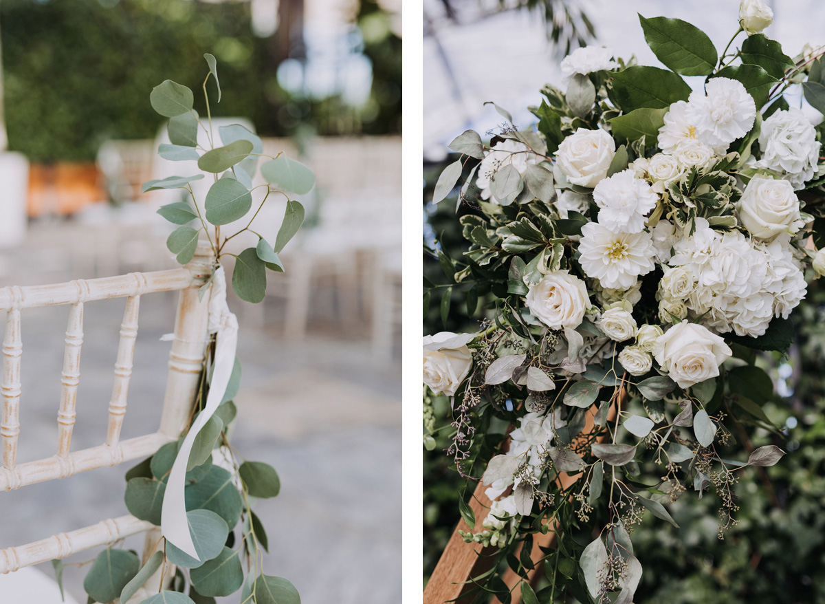 Floral details at Aquatopia in Ottawa