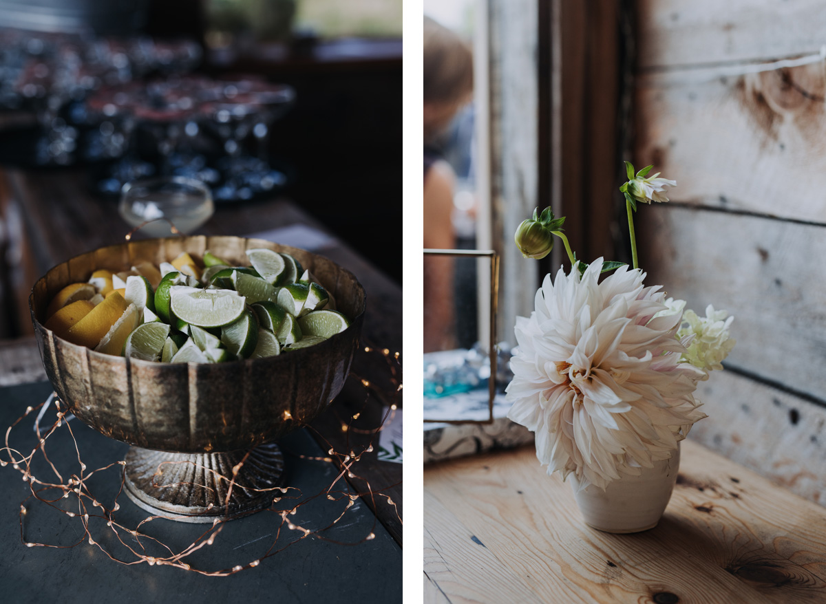 Wedding details at 100 Acre Wood PEC