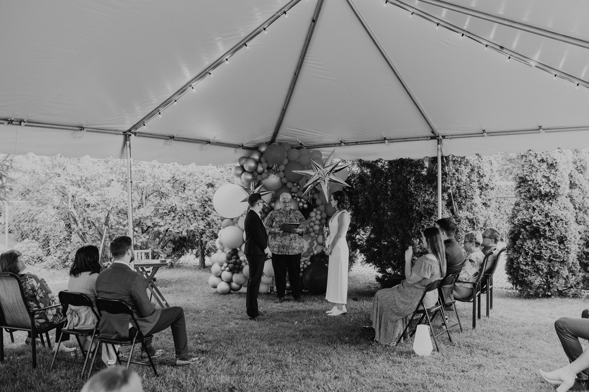 Intimate Backyard Lesbian Wedding Photography Ottawa (11)