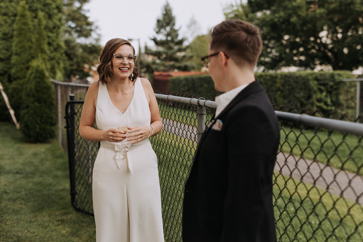 Intimate Backyard Lesbian Wedding Photography Ottawa (2)