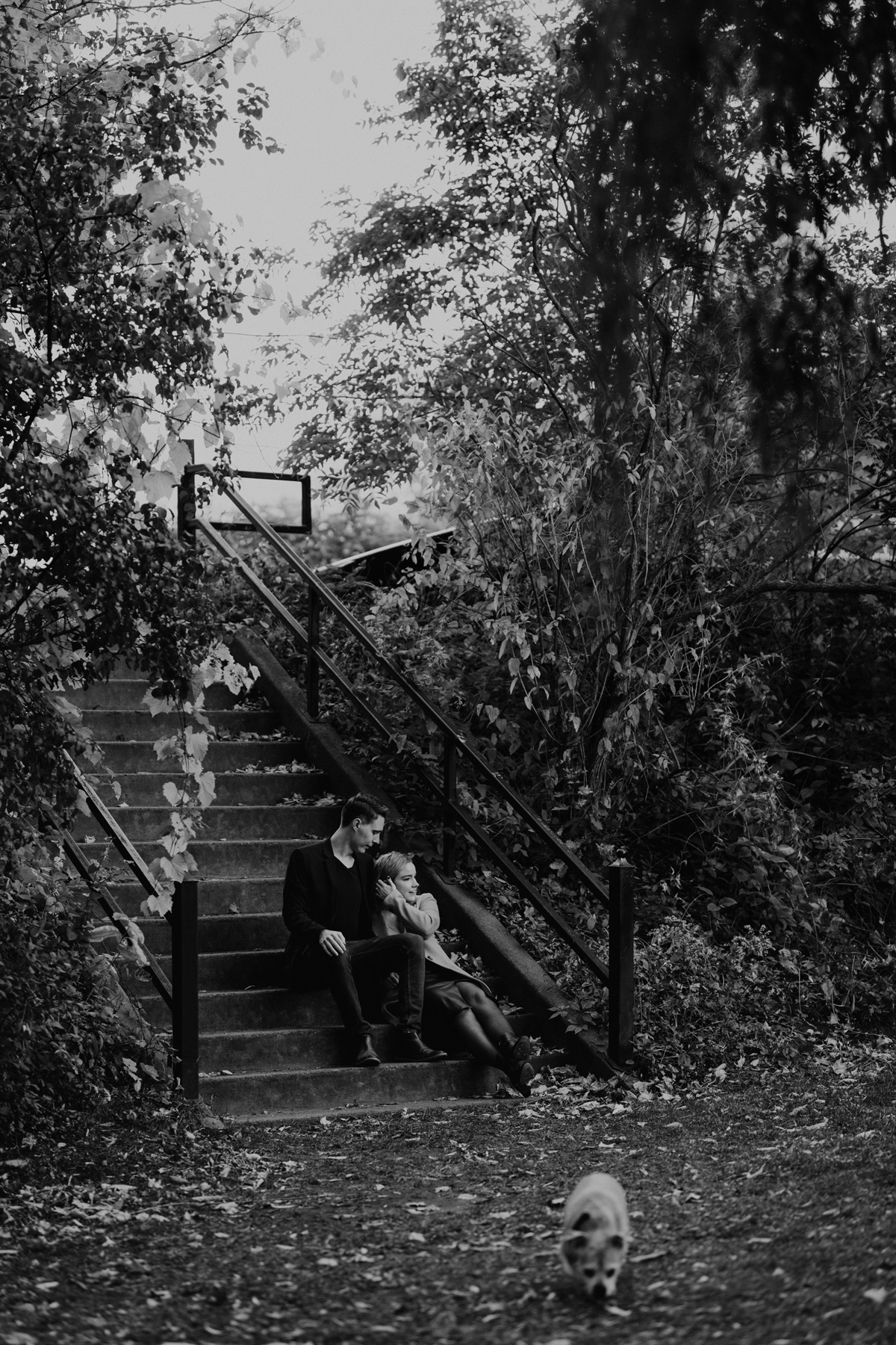 Fall Engagement Photos In The Glebe Patterson Creek Park (13)