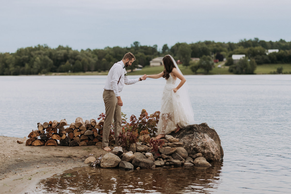 Ottawa Ontario And Quebec Cottage Wedding Photographer (176)
