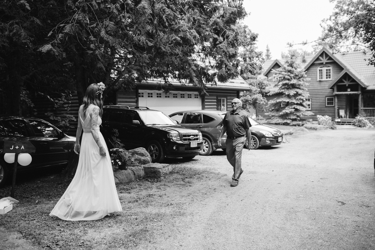 Youngs Point Cottage Wedding Ontario Clear Lake (25)