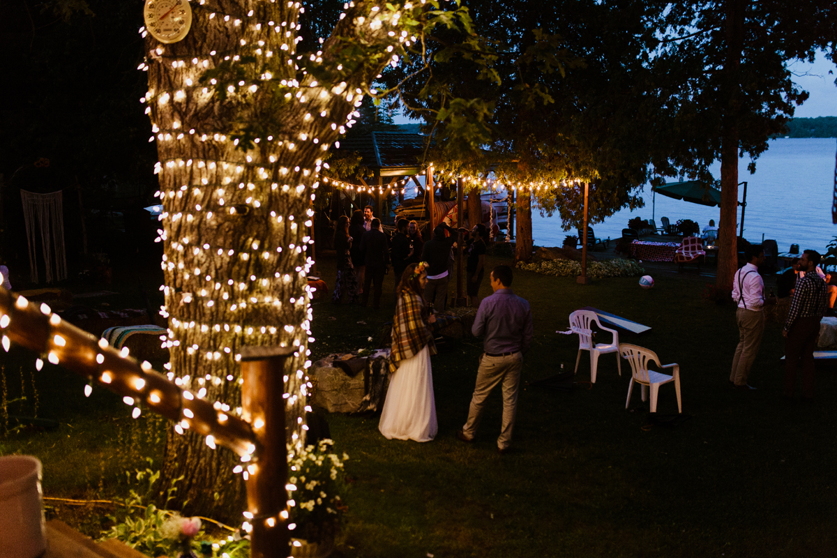 Youngs Point Cottage Wedding Ontario Clear Lake (98)