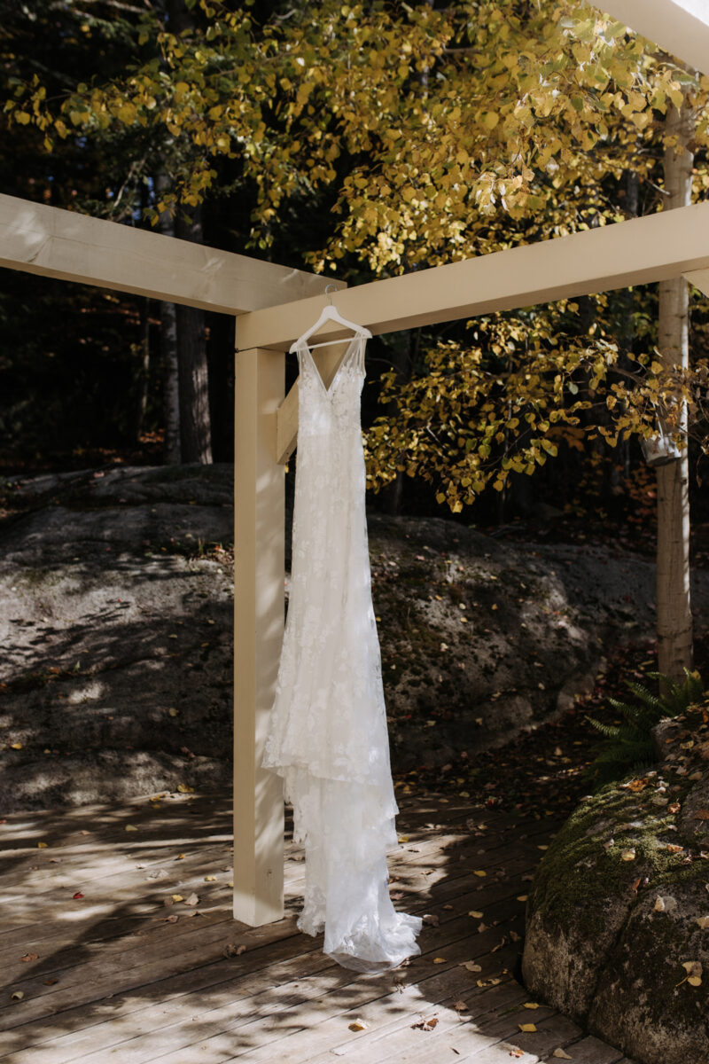 Getting ready photos, first look and portraits at Le Belvedere's Garden House.