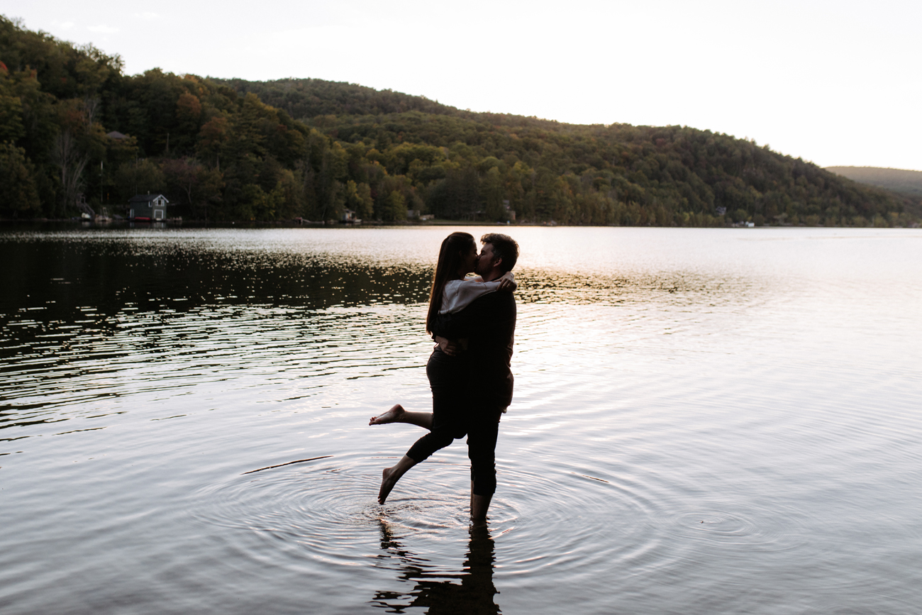 Meech Lake Engagement Gatineau Park