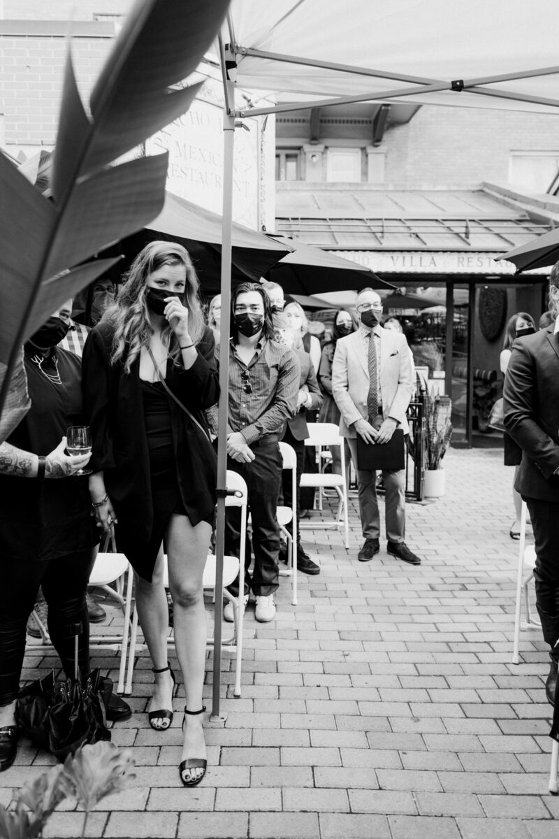 Ottawa Restaurant Wedding Gitanes Elgin Street