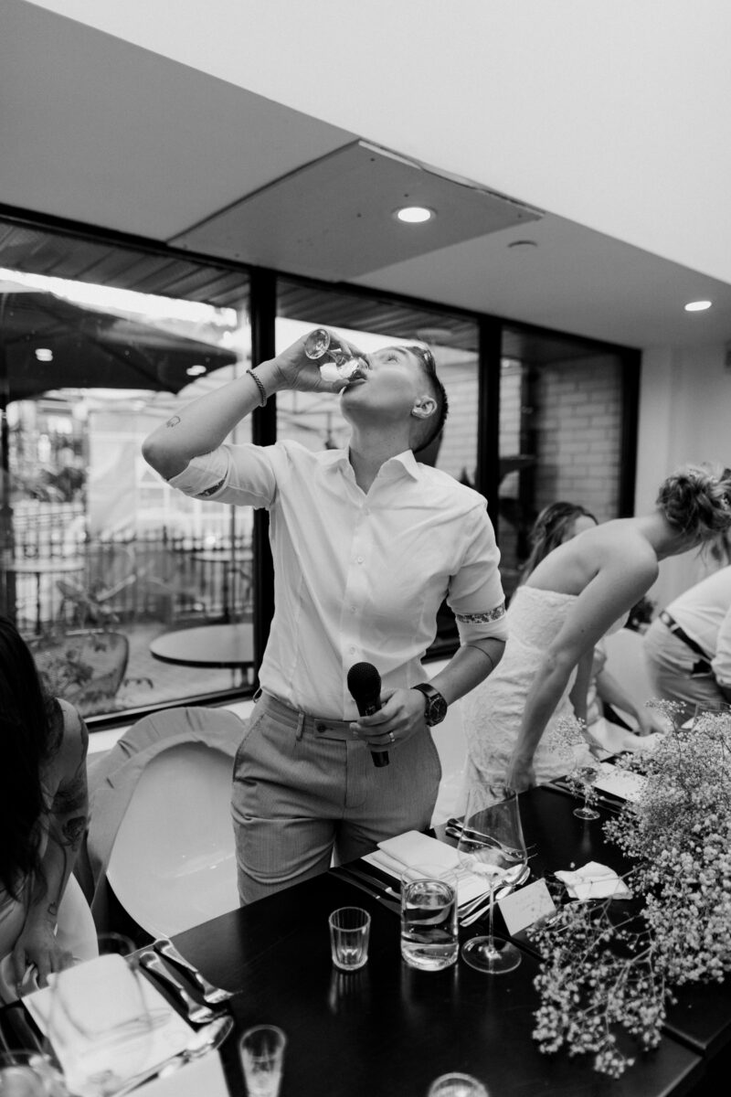 Ottawa Restaurant Wedding Gitanes Elgin Street