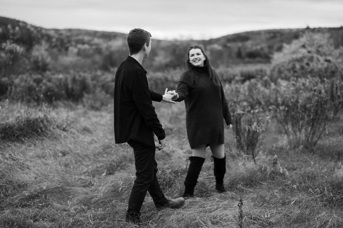 Wakefield Quebec Gatineau Park Engagement Photos (10)