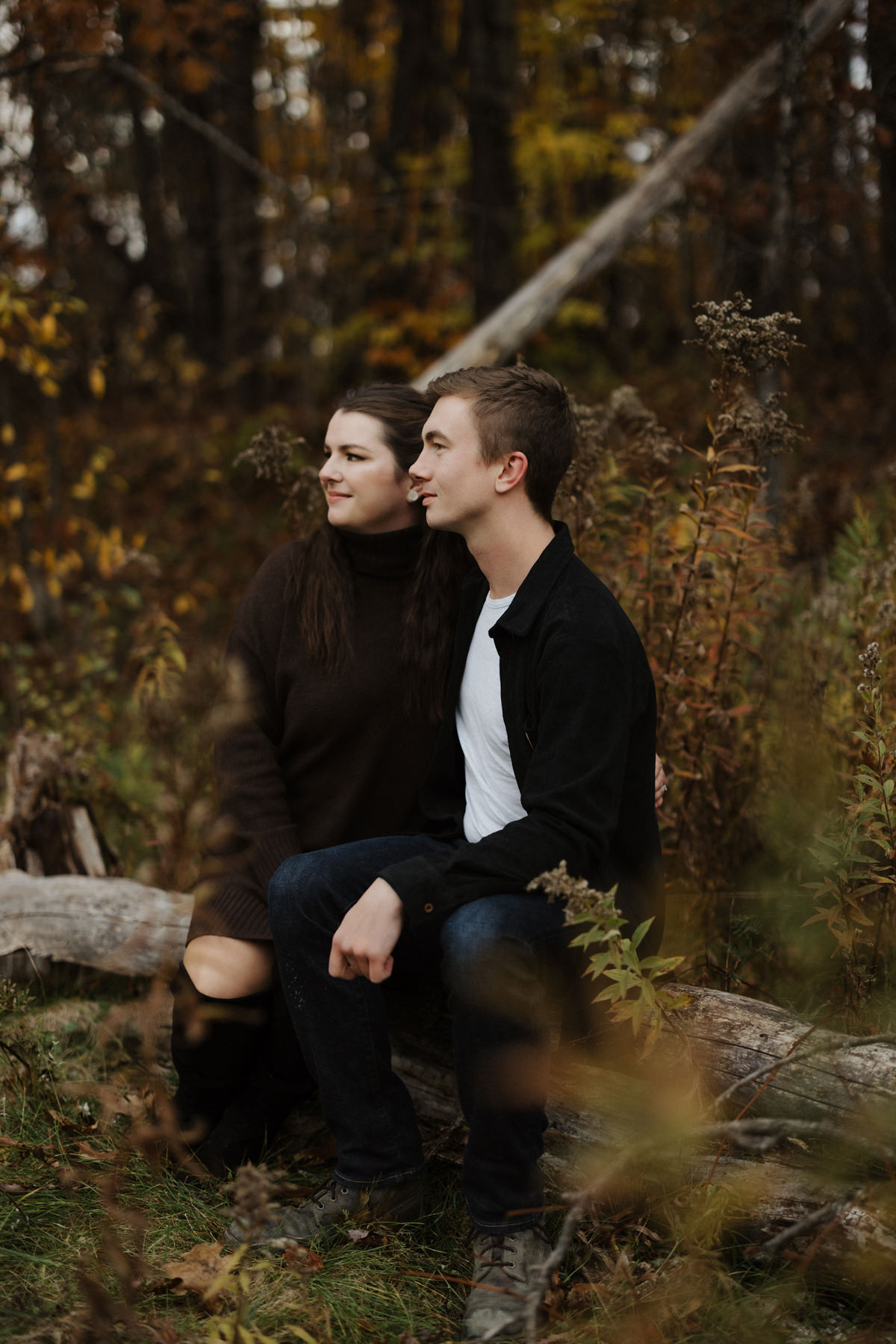 Wakefield Quebec Gatineau Park Engagement Photos (11)