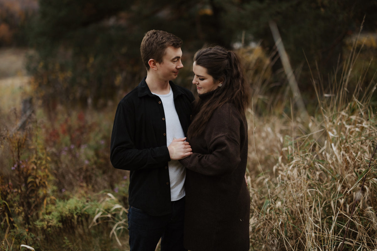 Wakefield Quebec Gatineau Park Engagement Photos (20)