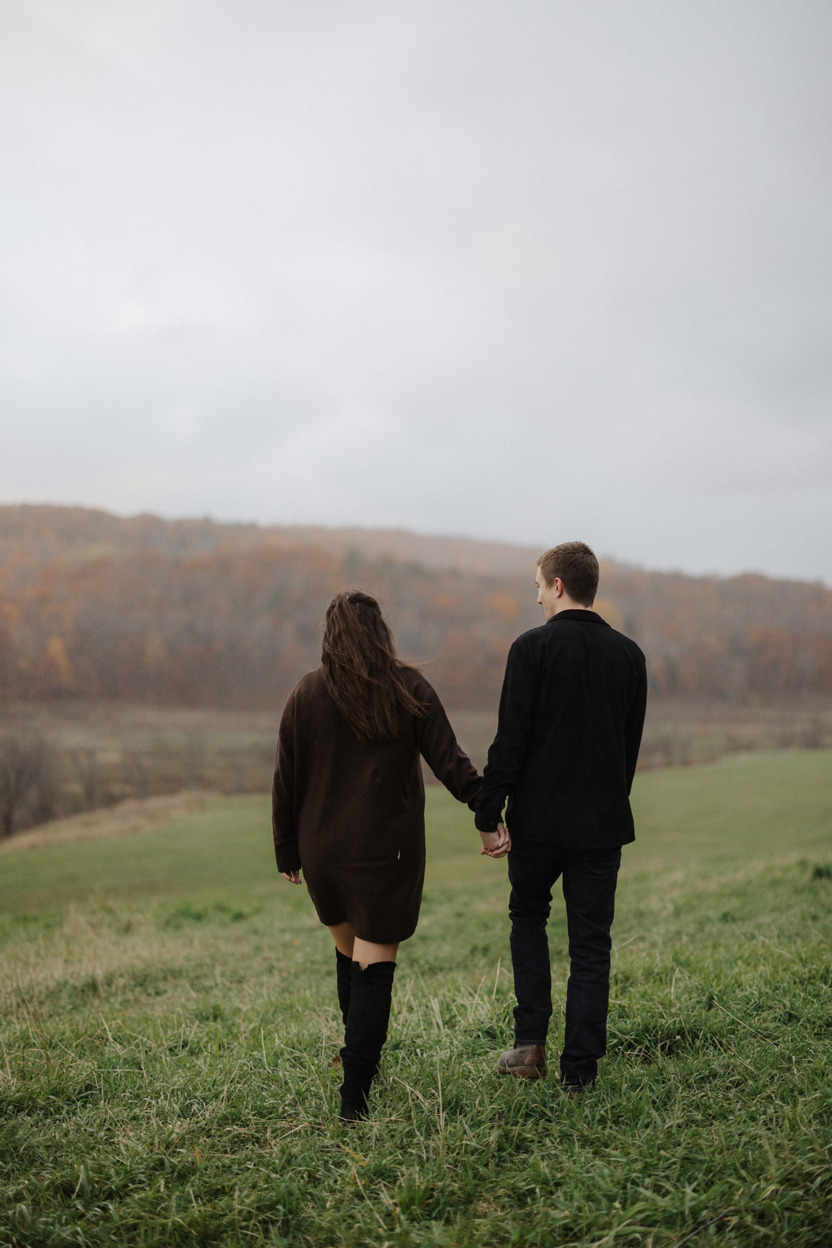 Wakefield Quebec Gatineau Park Engagement Photos (27)