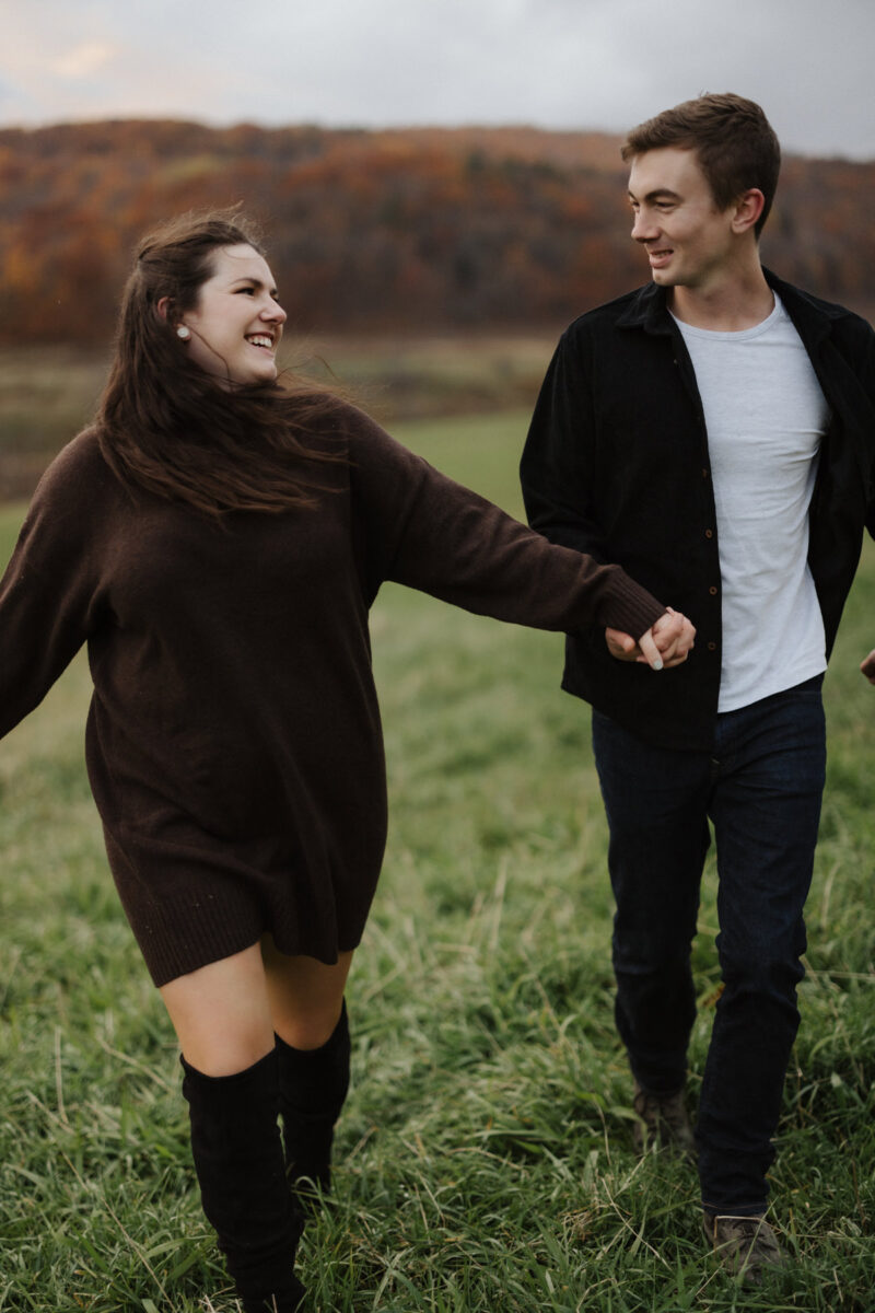 Wakefield Quebec Gatineau Park Engagement Photos (29)
