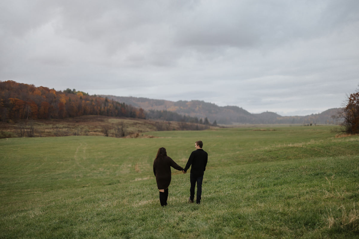 Wakefield Quebec Gatineau Park Engagement Photos (31)