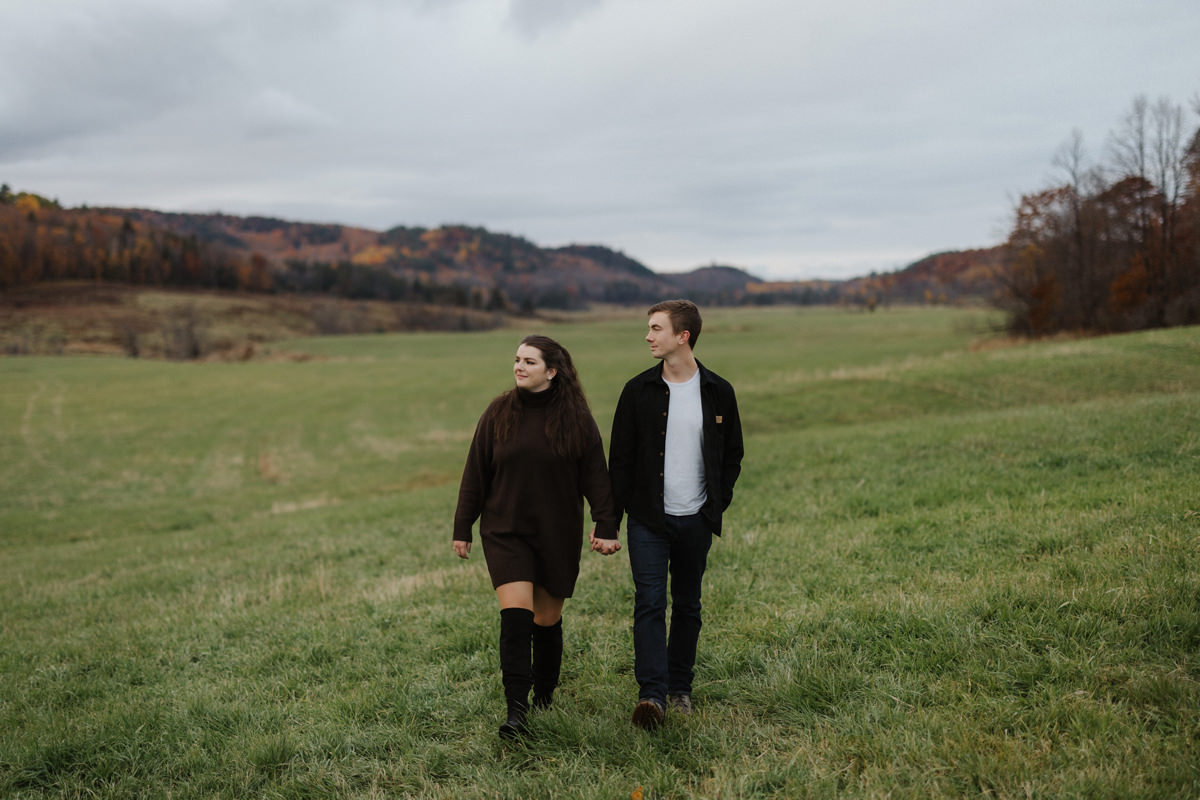 Wakefield Quebec Gatineau Park Engagement Photos (35)