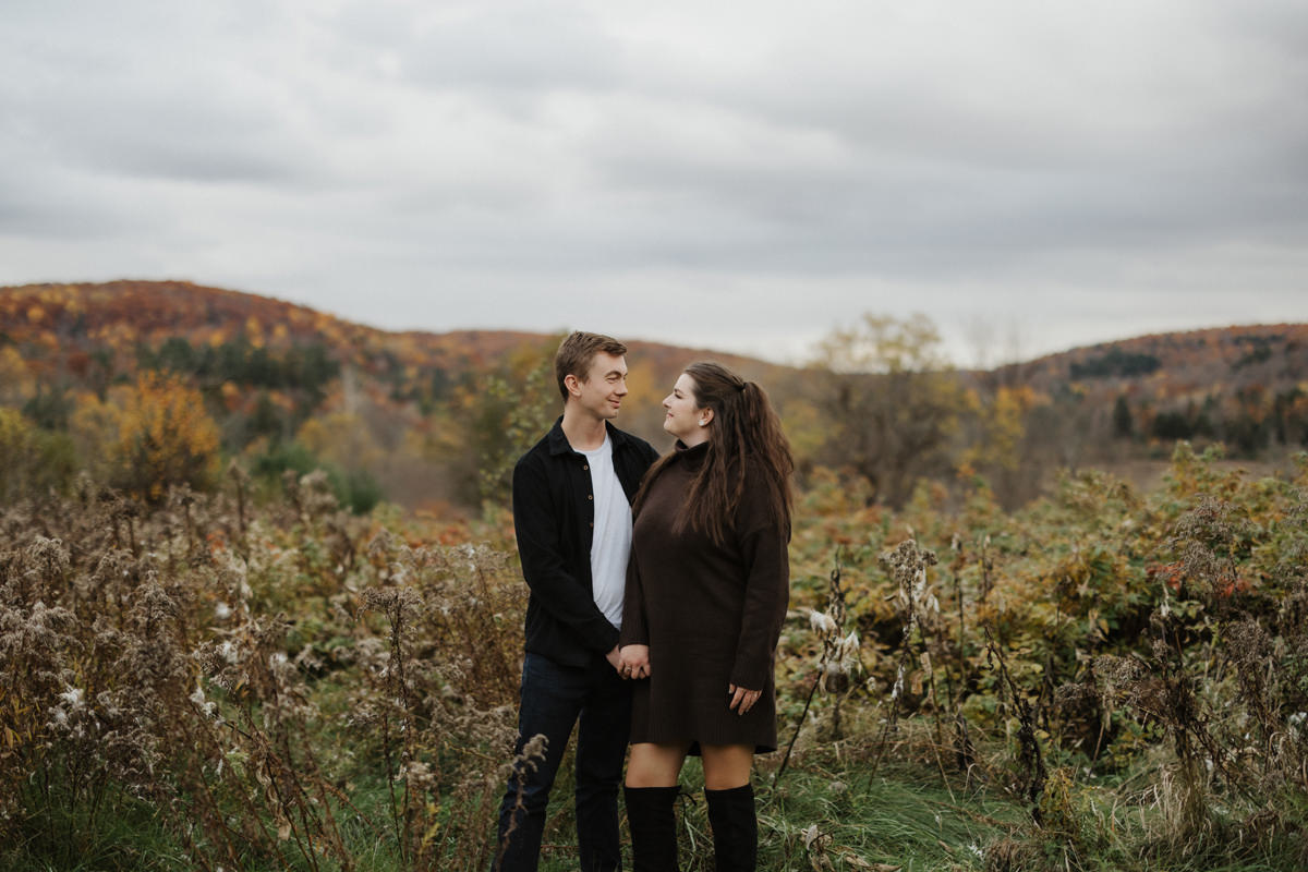 Wakefield Quebec Gatineau Park Engagement Photos (5)