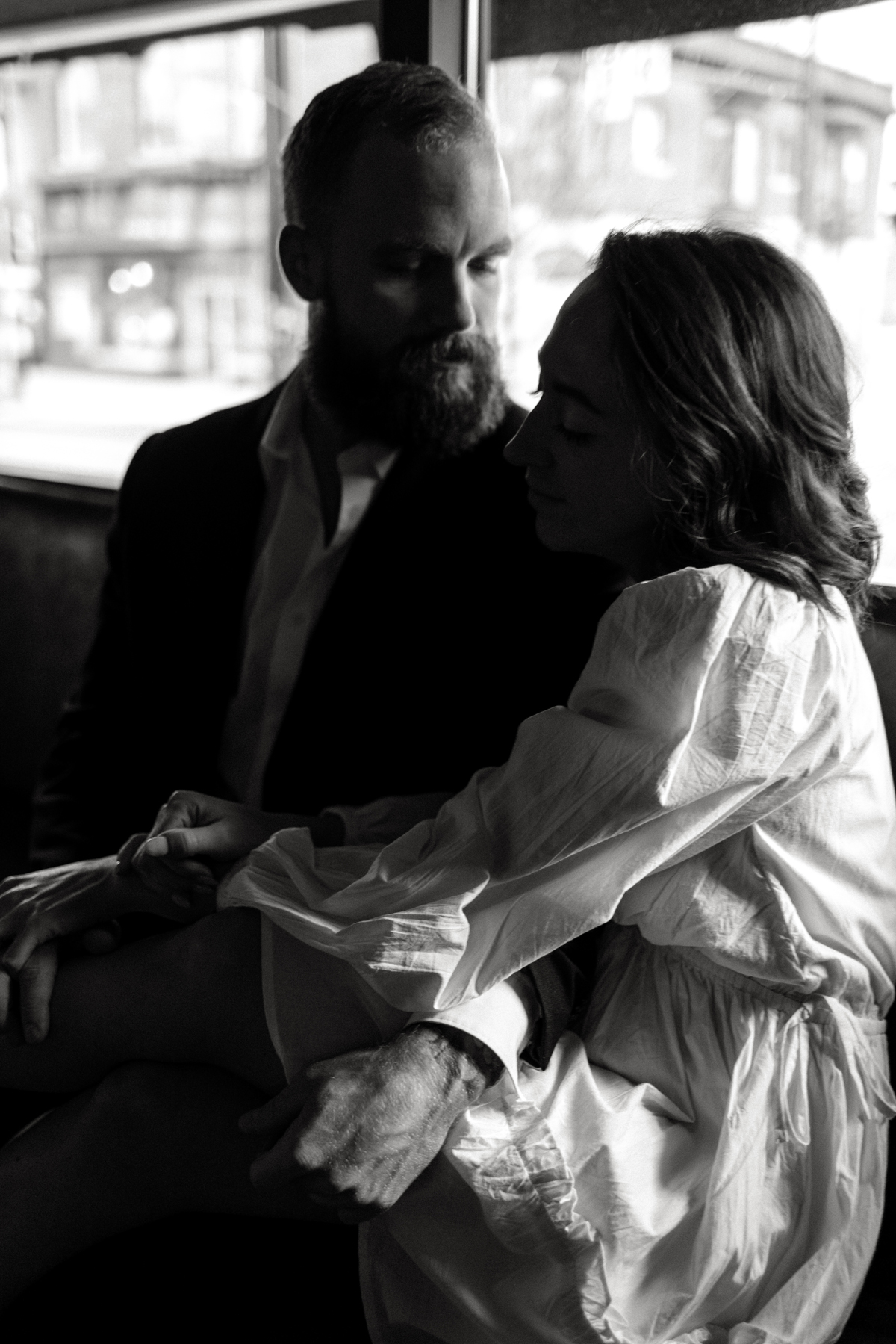 Urban Ottawa Engagement Photos Metcalfe Hotel (18)