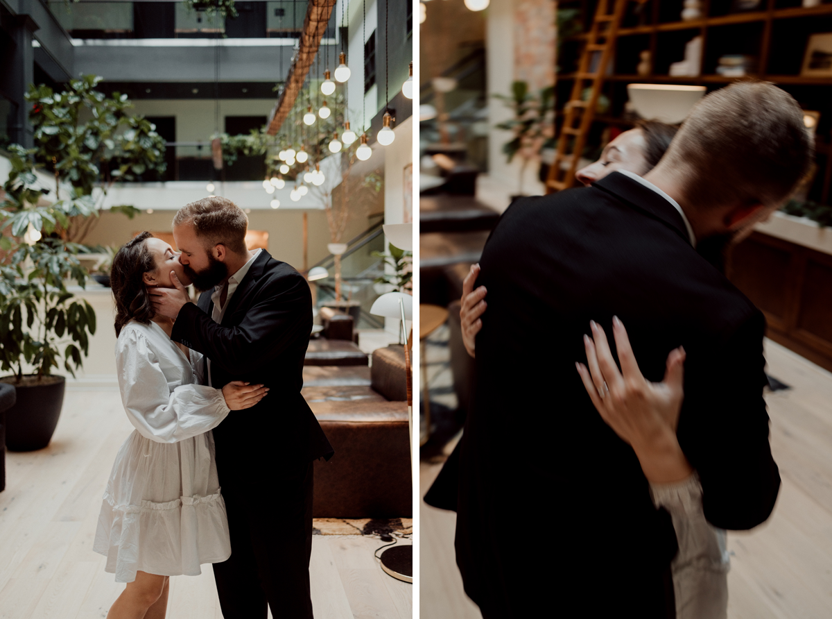 Urban Ottawa Engagement Photos Metcalfe Hotel (2)