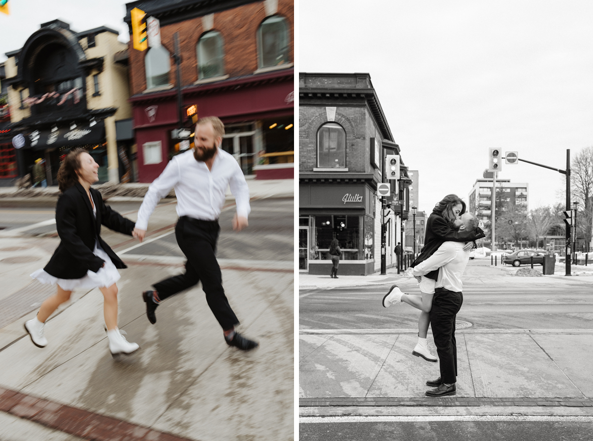 Urban Ottawa Engagement Photos Metcalfe Hotel (5)