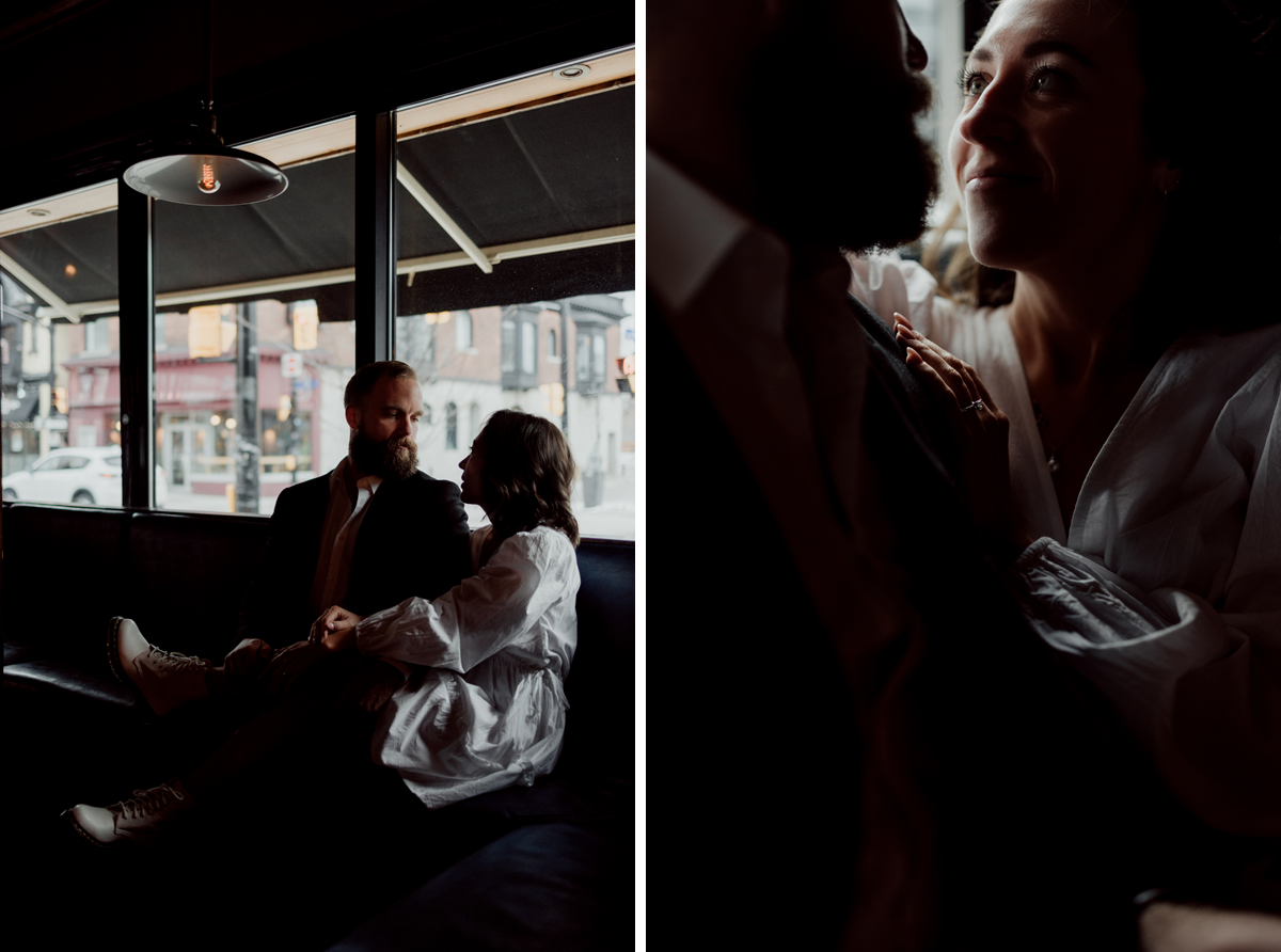 Urban Ottawa Engagement Photos Metcalfe Hotel (7)