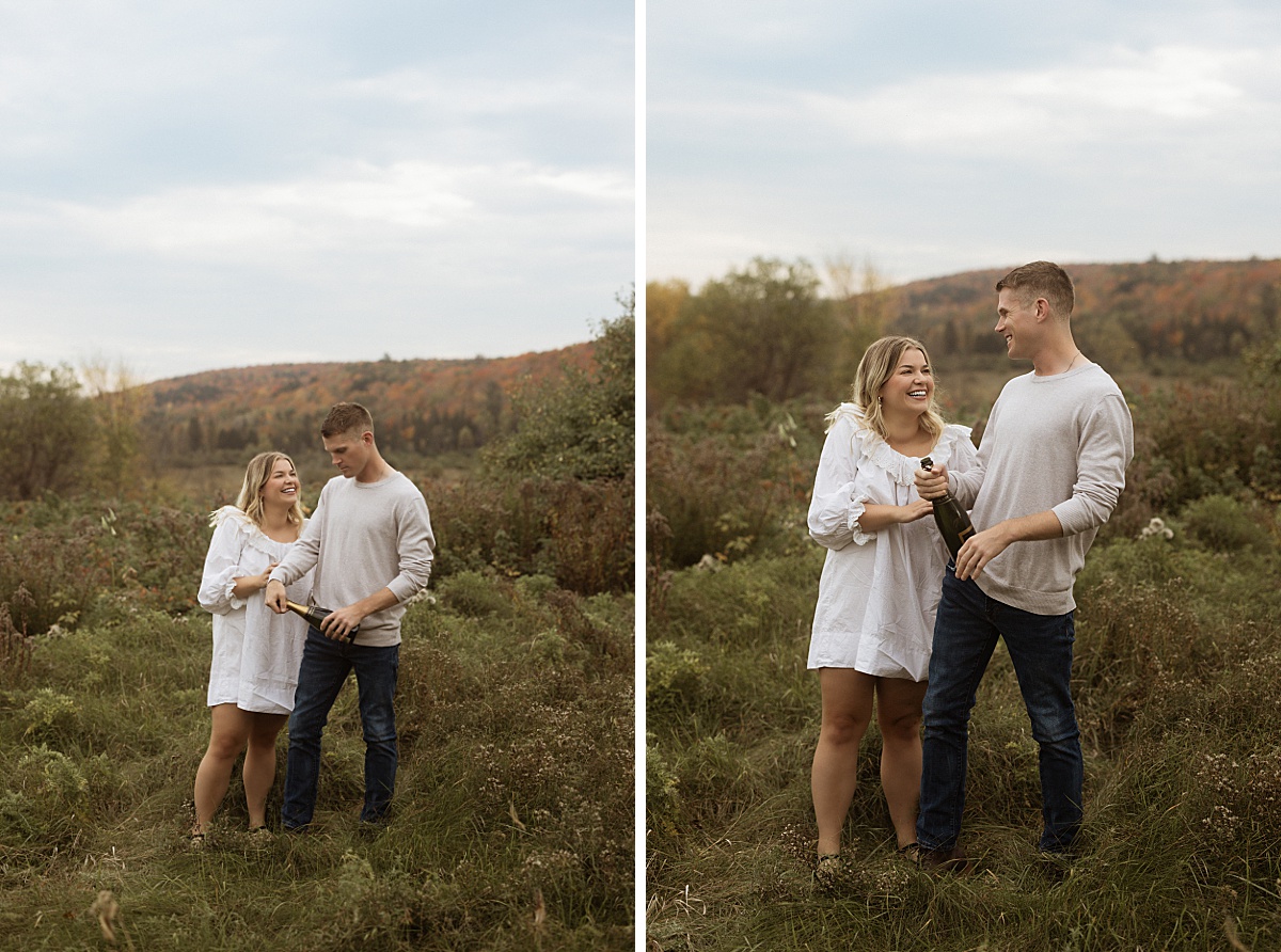 Fall Engagement Shoot Gatineau Park Wakefield (1)