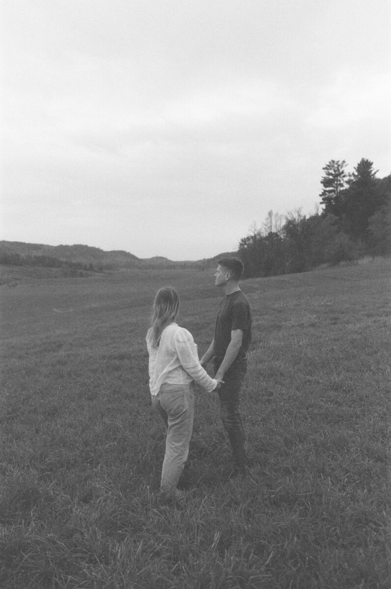 Gatineau Park Engagement Shoot (34) Film Photography