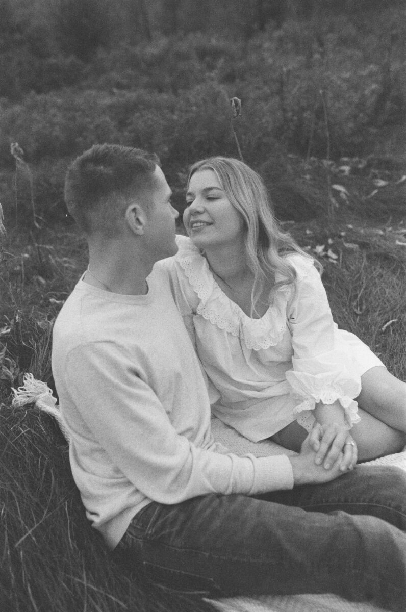 Gatineau Park Engagement Shoot (9) Film Photography