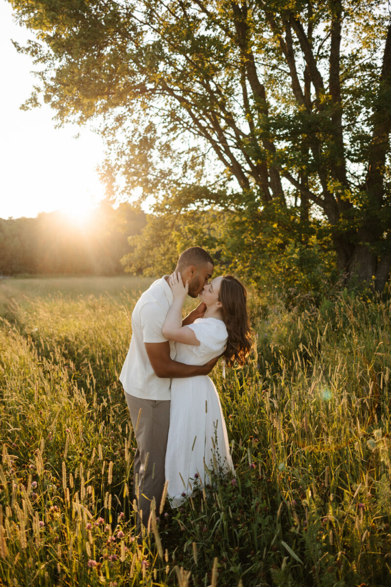 Gatineau Park Wedding Engagement Photography Sunset Field Chelsea Wakefield (10)