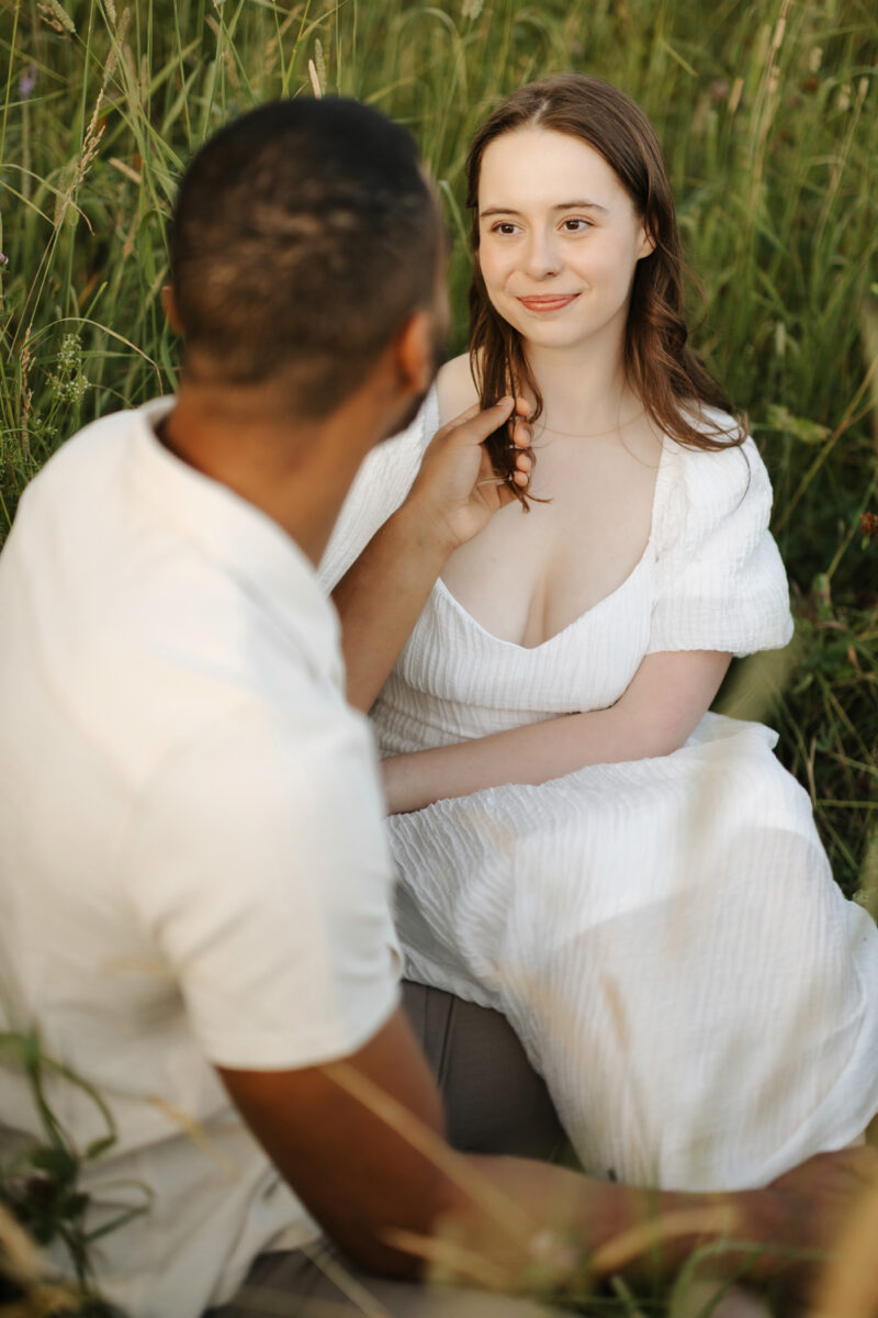 Gatineau Park Wedding Engagement Photography Sunset Field Chelsea Wakefield (14)