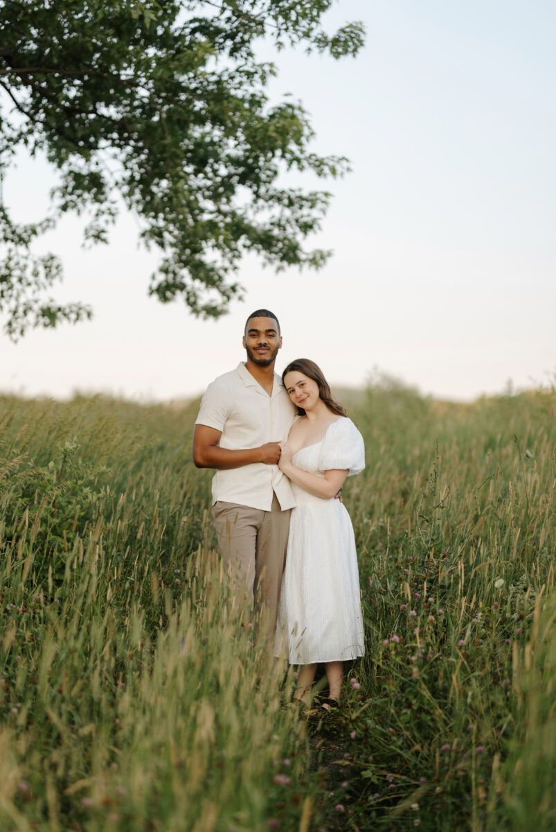 Gatineau Park Wedding Engagement Photography Sunset Field Chelsea Wakefield (16)