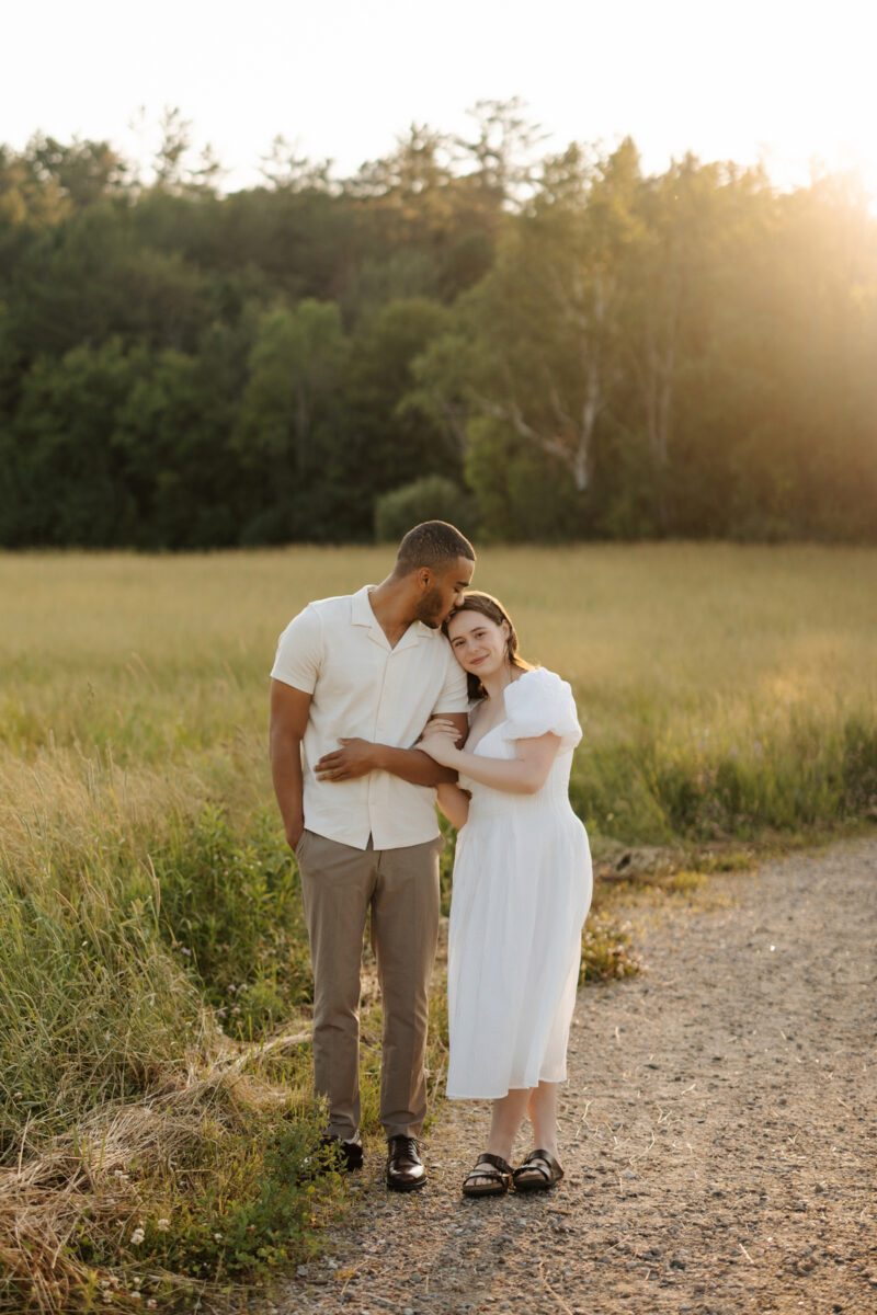 Gatineau Park Wedding Engagement Photography Sunset Field Chelsea Wakefield (2)