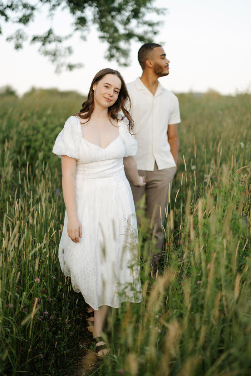 Gatineau Park Wedding Engagement Photography Sunset Field Chelsea Wakefield (22)