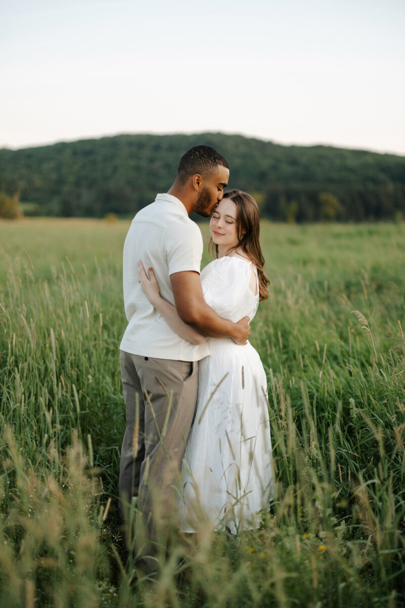 Gatineau Park Wedding Engagement Photography Sunset Field Chelsea Wakefield (29)