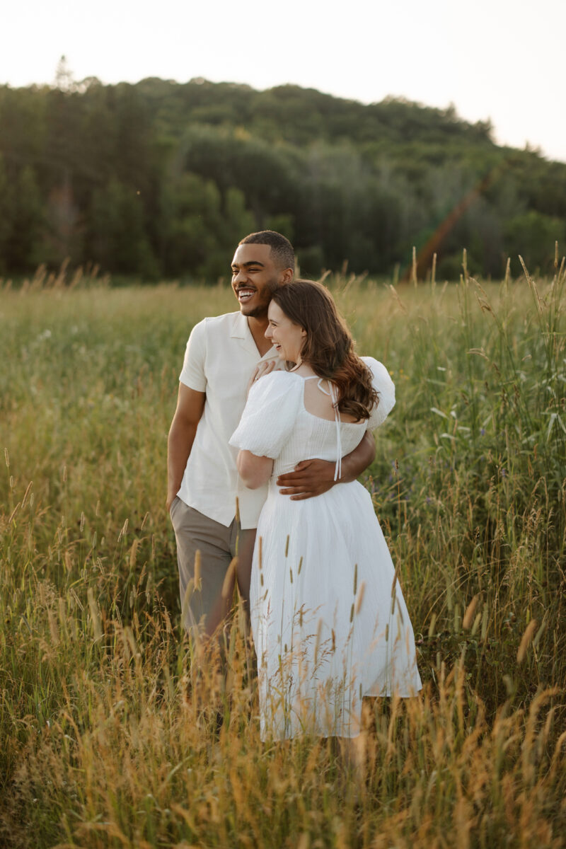 Gatineau Park Wedding Engagement Photography Sunset Field Chelsea Wakefield (3)