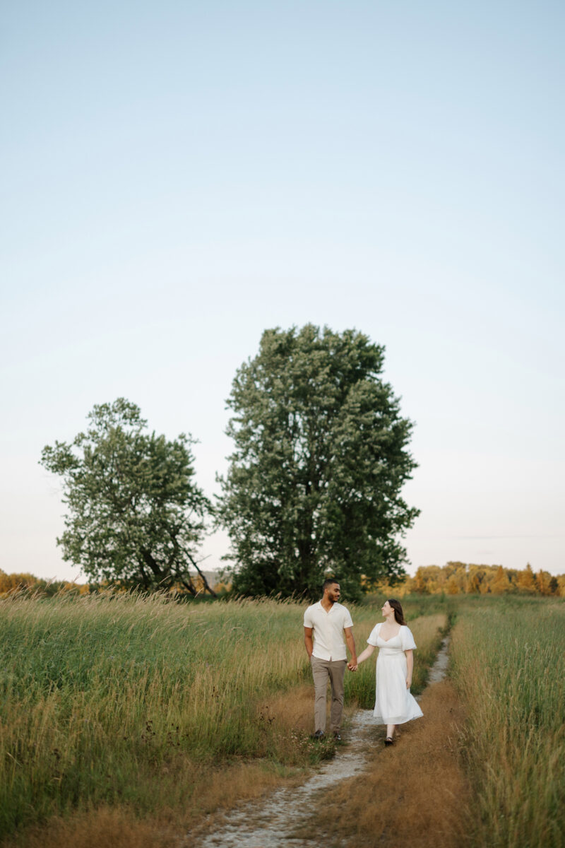 Gatineau Park Wedding Engagement Photography Sunset Field Chelsea Wakefield (32)