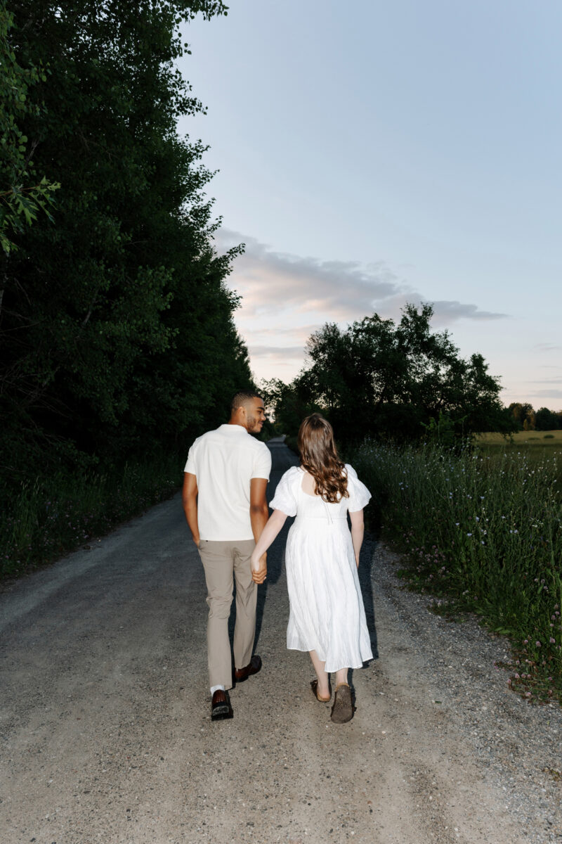 Gatineau Park Wedding Engagement Photography Sunset Field Chelsea Wakefield (34)