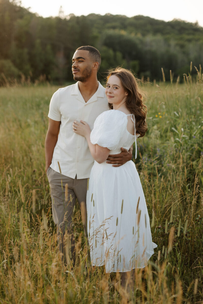 Gatineau Park Wedding Engagement Photography Sunset Field Chelsea Wakefield (4)