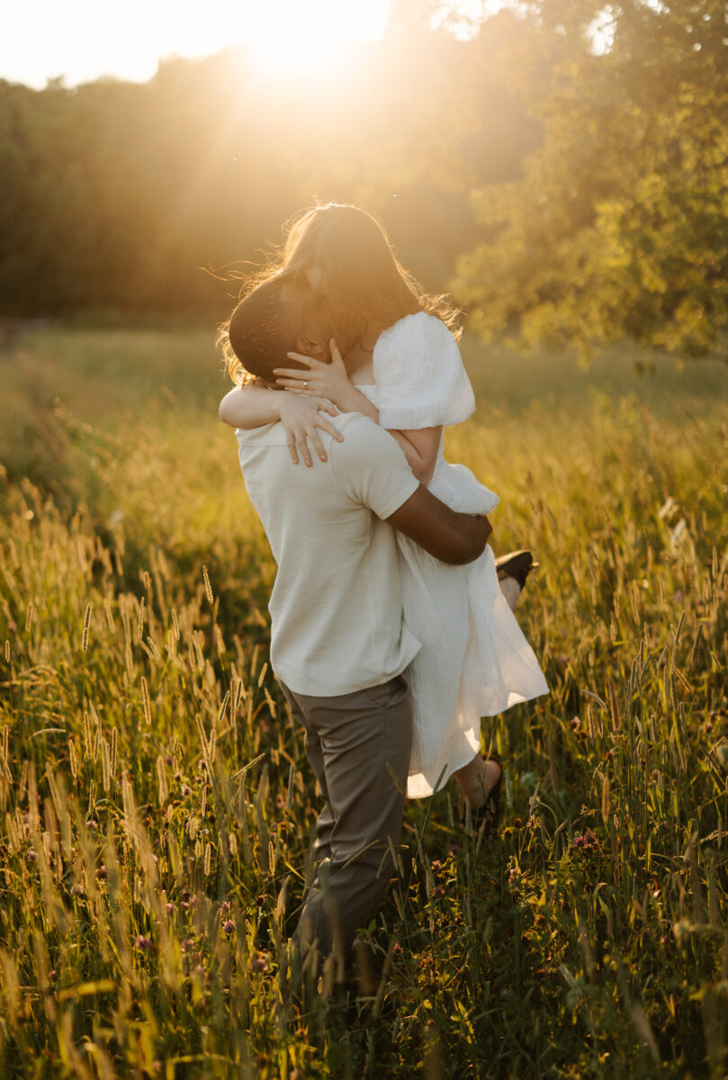 Gatineau Park Wedding Engagement Photography Sunset Field Chelsea Wakefield (9)